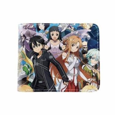 Imagem de Carteira Yuukis Asunas Anime Characters Slim Bifold - Yiweisai