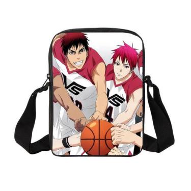 Imagem de Bolsa Messenger Kurokos Basketball Anime, lona, poliéster - Yiweisai