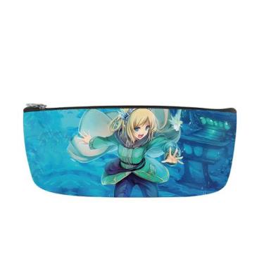 Imagem de Bolsa de lápis Worlds Of Leadales Anime Pencil Box poliéster - yiweisa