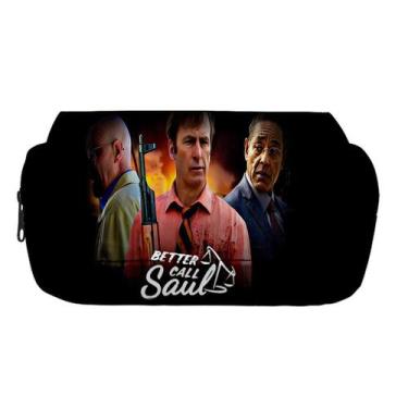Imagem de Estojo para lápis Better Call Saul Cartoon Anime Large 22x12x9cm - yiw