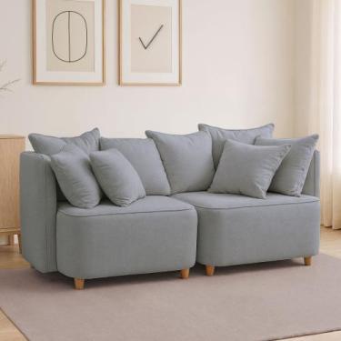 Imagem de Sofá Liverpool Bipartido Mm Top 160Cm - Ecosono