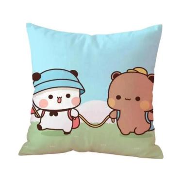 Imagem de Capa De Almofada Bubu Dudu Com Estampa Estampada Para Sala De Estar, C