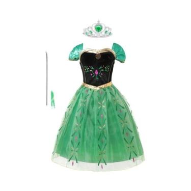 Imagem de Fantasia De Princesa Para Meninas, Vestido Para Festa De Aniversário E