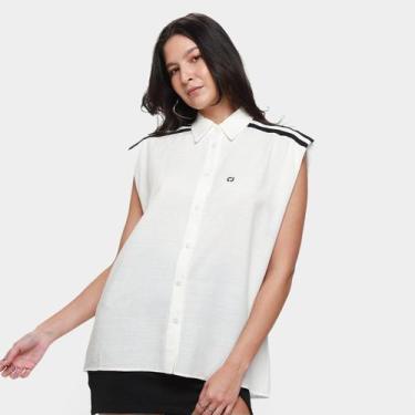 Imagem de Camisa Polo Colcci Muscle Tee Feminina, Off white, P