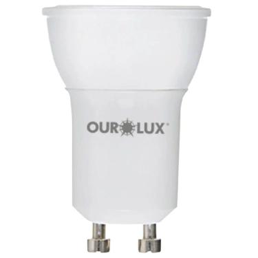 Imagem de Lâmpada Dicroica Superled Gu10 7W Bivolt 2700K  - 20087 -  OUROLUX