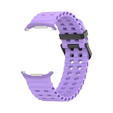 Imagem de Pulseira De Silicone Esportiva De 47mm Para Samsung Galaxy Watch 7 Ult
