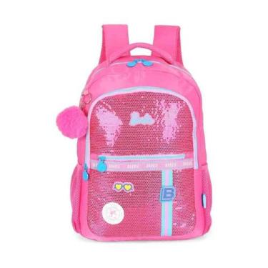 Imagem de Mochila Escolar Juvenil Luxcel Barbie Pink Ms49931Bb0310Un
