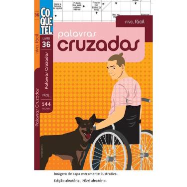 Imagem de Livro Palavras Cruzadas Nível Fácil Volume 36 1ª Ed