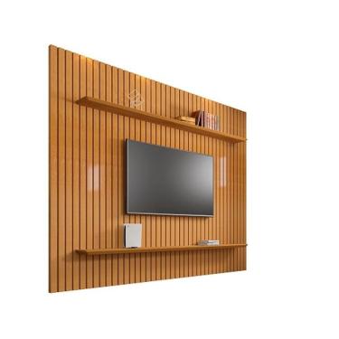 Imagem de Painel Ripado Roma Cinamomo/Off White - RV Móveis