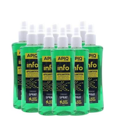 Imagem de 10 Un Anti Embaçante Para Mascara E Óculos De Natação 300ml - Apiq Qui