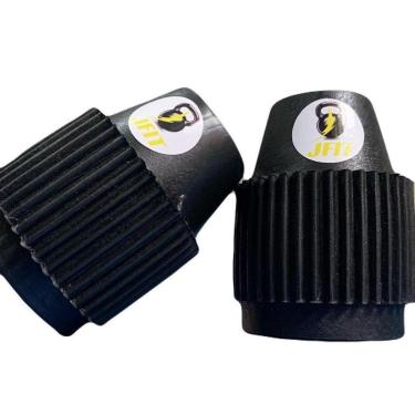 Imagem de 6 Sapata Reforçada Ponteira Pezinho Jump 1 Polegada Profissional Pé Equipamentos Academia JFIT-Unissex