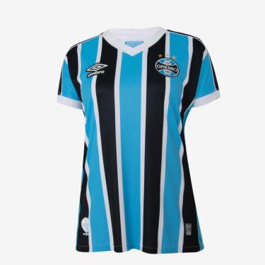 Imagem de Camisa Grêmio II 23/24 s/n° Torcedor Umbro Feminina-Feminino