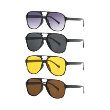 Imagem de Óculos De Sol Femininos Com Armação Grande Em Formato Quadrado, Gradie