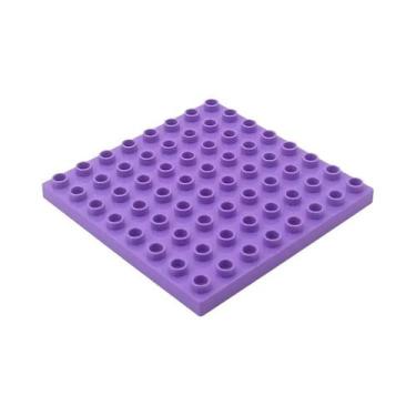 Imagem de Placa Base Dupla Para Blocos De Montar DIY 8x8 De Partículas Grandes, 