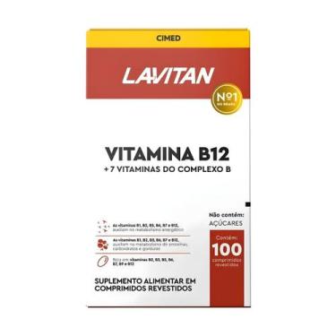 Imagem de Lavitan Vitamina B12 Complexo B 100 Comprimidos - Cimed