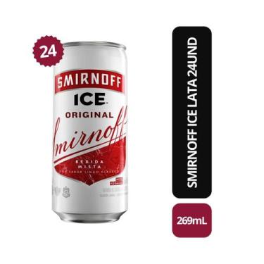 Imagem de Vodka Smirnoff Ice Tradicional - Pack com 24 latas 269ml