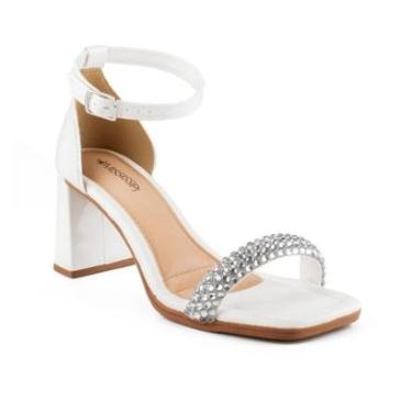 Imagem de Sandália Mississipi de Salto Bloco Feminina MF393-Feminino