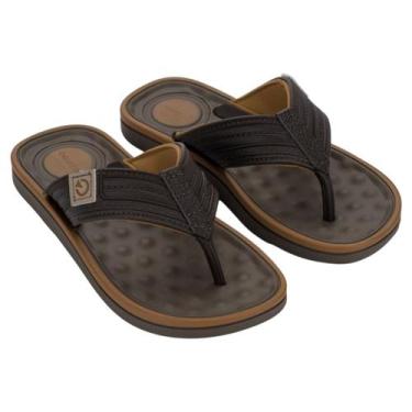 Imagem de Chinelo De Dedo Infantil Cartago Alabama, Marrom, Marrom, Castor, 35/3