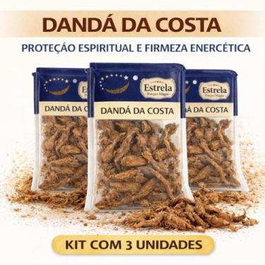 Imagem de Kit com 3 Unidades Erva Danda da Costa  Limpeza Espiritual  Proteção  