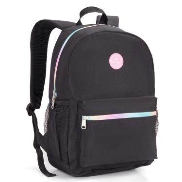 Imagem de Mochila Básica Ziper Colorido 17" Sortido MJ42012 Seanite