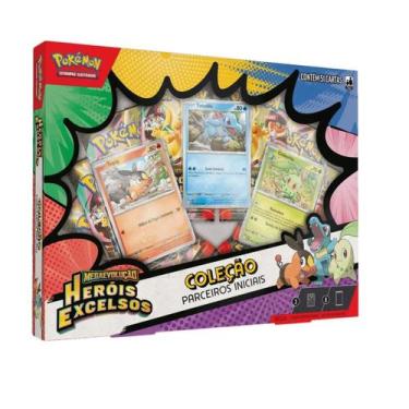Imagem de Box Pokemon Coleção Parceiros Iniciais Me02.5 51 Cartas Tcg - Copag