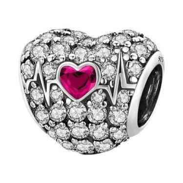 Imagem de Pulseira De Charme Arco-Íris Em Prata Esterlina 925, Joia Fina De Alta