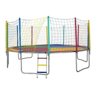 Imagem de Pula Pula 4,27m 6 pés Papibrink Color até 370kgs c/ Sup. p/ Pés