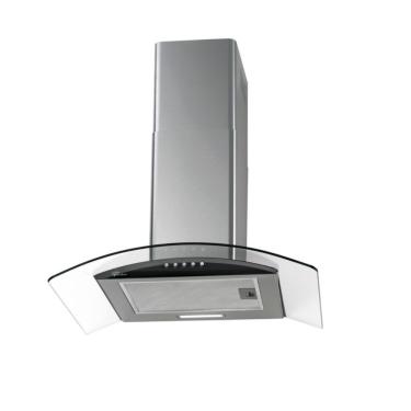 Imagem de Coifa de Parede Fischer Fit 60cm Inox e Vidro com Exaustor Depurador e Led Inox 220V