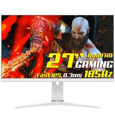 Imagem de Monitor Gamer SuperFrame Prisma V2 27 Pol Flat Fast IPS Quad HD 0.3ms 