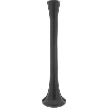 Imagem de VASO DECORATIVO ENFEITE PLANTA VIDRO 50x12x12cm PRETO