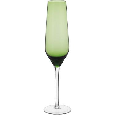 Imagem de JOGO 2 TAÇAS CHAMPANHE HOME&CO BALLET VIDRO 195ml 26x7x7cm VERDE