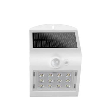 Imagem de Arandela LED Sunshine Solar AS2 com Sensor de Presença, Autonomia Até 12H e 2 Modos de...
