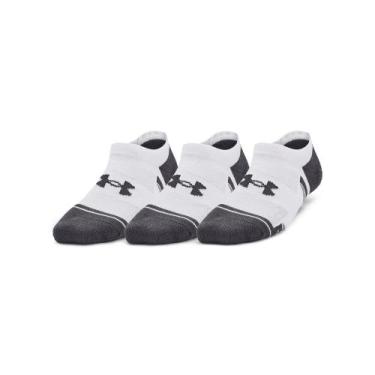 Imagem de Meia de Treino Under Armour Tech Infantil, Branco, 26-30