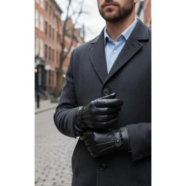 Imagem de Luva Moto material sintético Impermeável Térmica - Tamanho G - Congrat