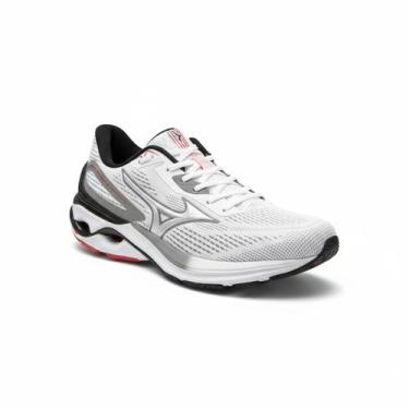 Imagem de Tênis Mizuno Wave Dynasty 8 Branco Esportivo Masculino -, Branco, 39