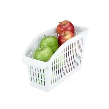 Imagem de Cesto Organizador de Geladeira Armario Cozinha Alimentos - NS