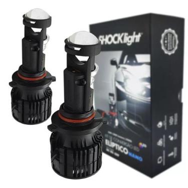 Imagem de Farol Led Lampada Projetor Eliptico Mini 6500k Canhão 35w - SHOCKLIGHT