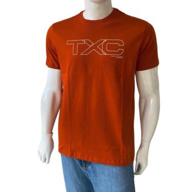 Imagem de Camiseta Masculina TXC Vermelho Telha 192373, Vermelho telha, P
