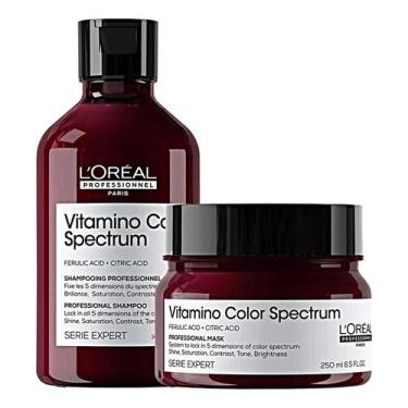Imagem de L'oreal professionnel vitamino color spectrum kit (shampoo 300ml+ masc