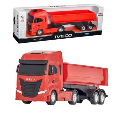 Imagem de Caminhão Caçamba Basculante Toco Iveco S-Way Rodas Livres Caminhão De 
