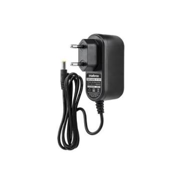 Imagem de Fonte Energia Alimentação 12v 1A Bivolt Intelbras Plug P4 P/Cftv Camer