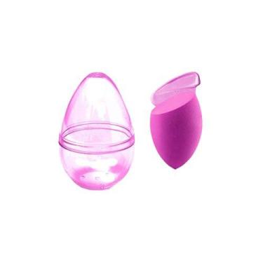 Imagem de Esponja de maquiagem com estojo de viagem - MINISO