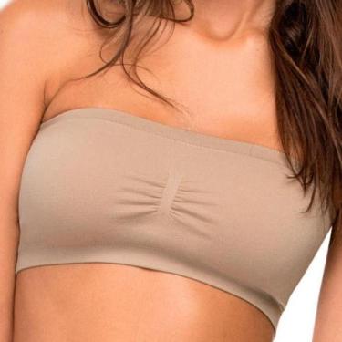 Imagem de Top faixa zee rucci feminino ref: zee0300009, Nude, M