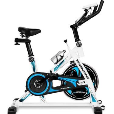 Imagem de Bicicleta Ergométrica Spinning 150 KG Silenciosa PodiumFit Supreme