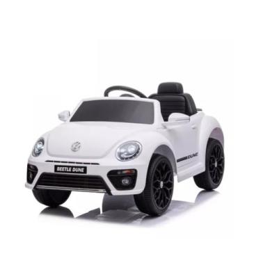 Imagem de Mini Carro Infantil Elétrico Volkswagen Fusca Beetle Dune - Importway,