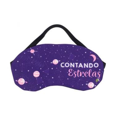 Imagem de Máscara De dormir Estrelas 10x19cm - Projeto Kiwi - TASCOINPORT