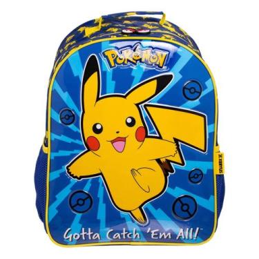 Imagem de Mochila Escolar Pokemón Pikachu - XERYUS