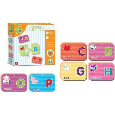 Imagem de Brinquedo Educativo Be A Ba Descobrindo Alfabeto - Brinquedos Nig