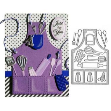 Imagem de Mvchifay Moldes de Corte em Metal para Scrapbooking 12 x 7 cm