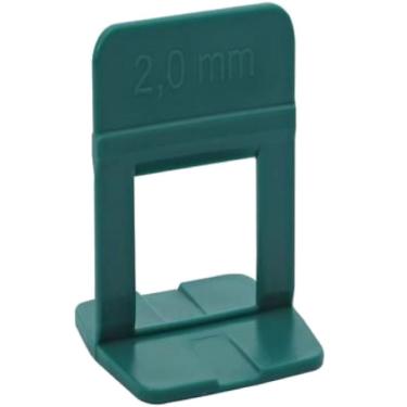 Imagem de Espaçador Nivelador Slim 2,0MM Verde com 1000 Peças para Porcelanato 62418 Cortag